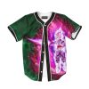 03 DBZ Goku Black Super Saiyan Rose Villain Baseball Jersey Goku Black - Anime Jersey Store