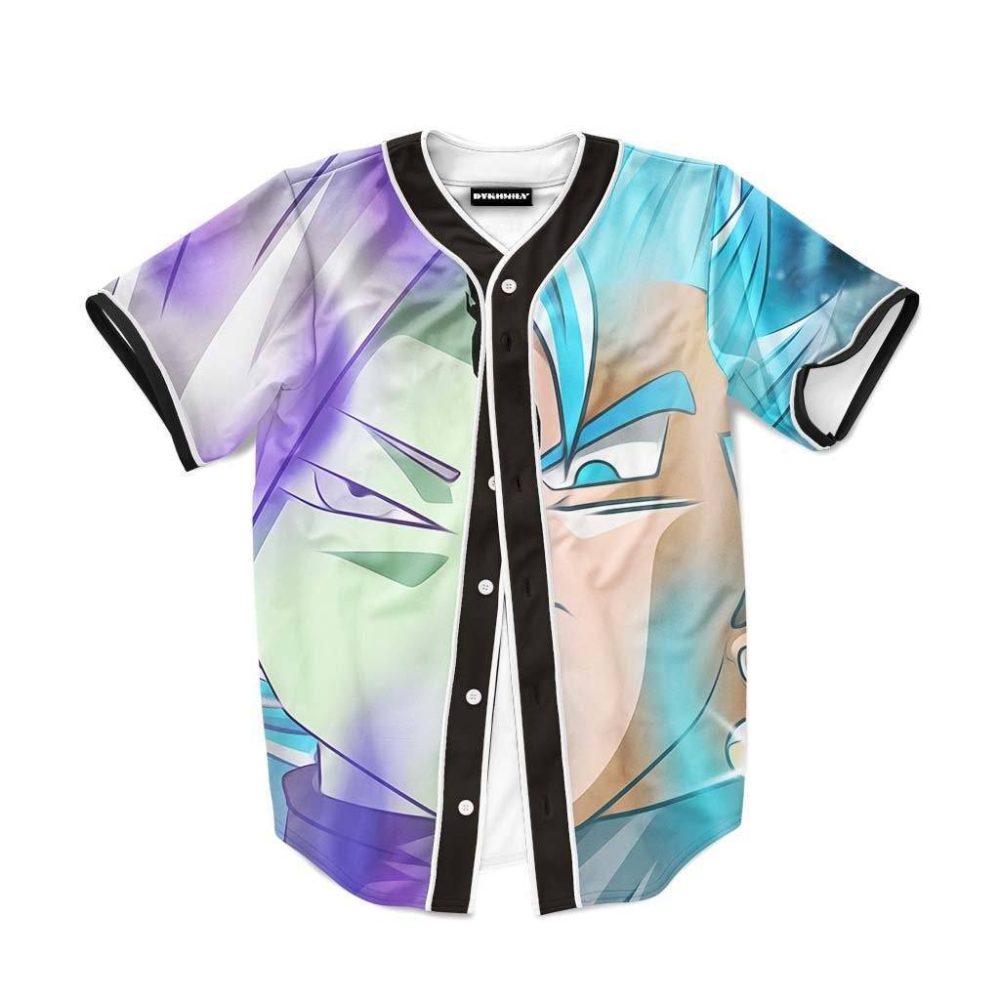 19 Vegeta SSGSS Zamasu Supreme Kai Cool Style Baseball Jersey Vegeta Zamasu - Anime Jersey Store