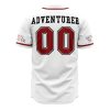 Adventurer Goblin Slayer AOP Baseball Jersey BACK Mockup - Anime Jersey Store