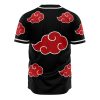 Akatsuki Baseball Jersey BACK Mockup - Anime Jersey Store