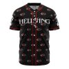 Alucard Eyes V1 Hellsing AOP Baseball Jersey FRONT Mockup - Anime Jersey Store