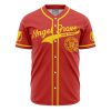 Angel Grove High School PR AOP Baseball Jersey AOP Baseball Jersey FRONT Mockup - Anime Jersey Store