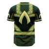 Aquaman DC Comics AOP Baseball Jersey BACK Mockup - Anime Jersey Store