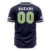 Asahiyama High School QQ AOP Baseball Jersey BACK Mockup - Anime Jersey Store