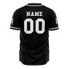 Baseball Jersey back - Anime Jersey Store