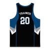 Basketball Jersey flat back 3 4 - Anime Jersey Store