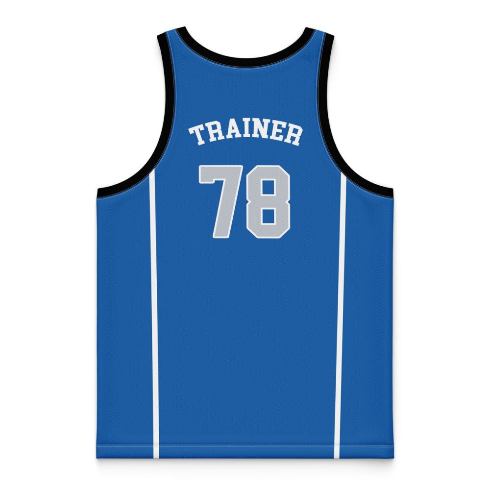 Basketball Jersey flat back 5 4 - Anime Jersey Store