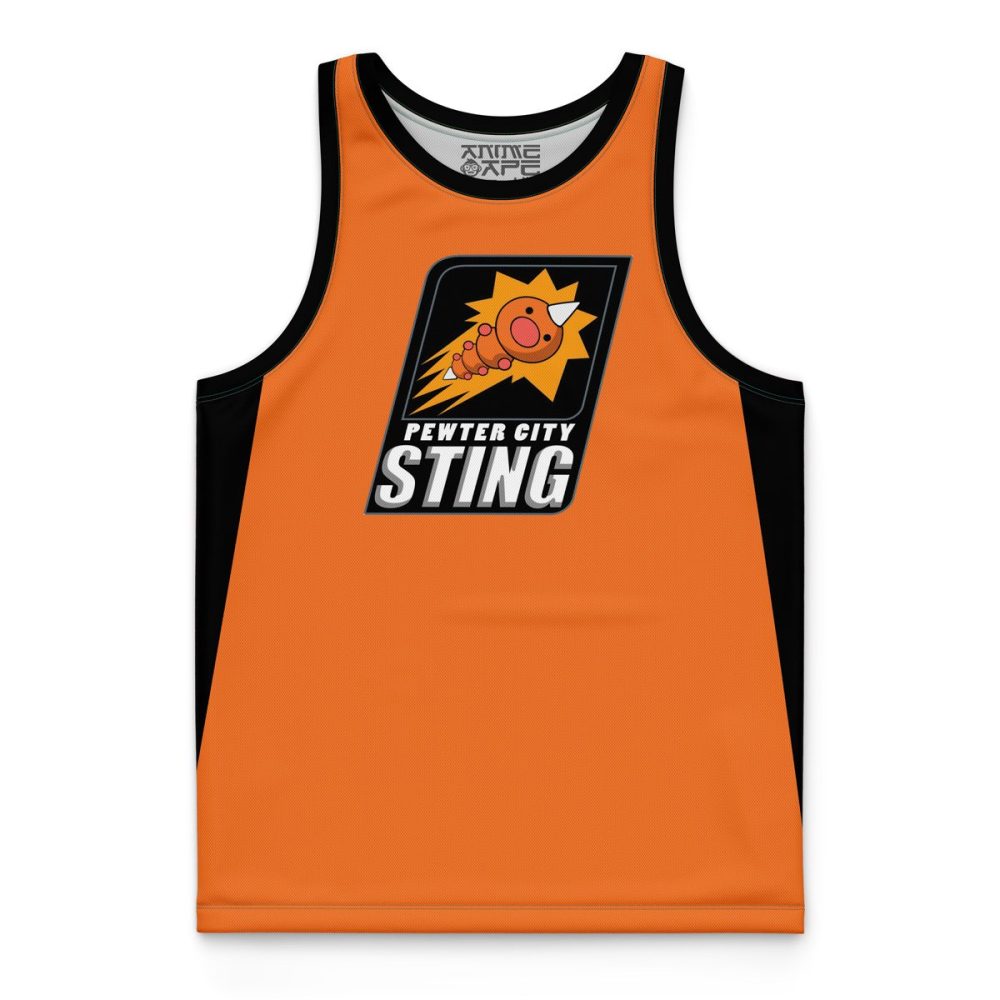 Basketball Jersey flat front 11 1 - Anime Jersey Store