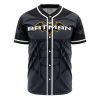 Batman DC Comics AOP Baseball Jersey FRONT Mockup - Anime Jersey Store