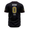 Black Knights Zero Code Geass AOP Baseball Jersey AOP Baseball Jersey BACK Mockup - Anime Jersey Store