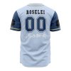 Blue Roses BC AOP Baseball Jersey AOP Baseball Jersey BACK Mockup - Anime Jersey Store