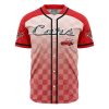 Cars Disney AOP Baseball Jersey FRONT Mockup - Anime Jersey Store