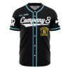 Company 8 V2 Fire Force AOP Baseball Jersey FRONT Mockup - Anime Jersey Store