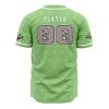 Cool Minecraft AOP Baseball Jersey BACK Mockup - Anime Jersey Store