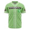 Cool Minecraft AOP Baseball Jersey FRONT Mockup - Anime Jersey Store