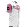 Coral Peacocks BC AOP Baseball Jersey SIDE Mockup - Anime Jersey Store