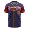 Crimson Lions BC AOP Baseball Jersey AOP Baseball Jersey FRONT Mockup - Anime Jersey Store