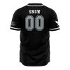 Crows Snow GOT AOP Baseball Jersey AOP Baseball Jersey BACK Mockup 1 - Anime Jersey Store