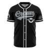 Crows Snow GOT AOP Baseball Jersey AOP Baseball Jersey FRONT Mockup - Anime Jersey Store