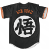 DBZ Son Goku Spirit Bomb Kush Nug Black Awesome Baseball Jersey back 1 - Anime Jersey Store