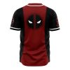 Deadpool Marvel AOP Baseball Jersey BACK Mockup 1 - Anime Jersey Store