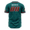 Deku My Hero Academia AOP Baseball Jersey BACK Mockup - Anime Jersey Store