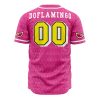 Donquixote Pirates Doflamingo OP AOP Baseball Jersey BACK Mockup 1 - Anime Jersey Store