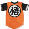 Dragon Ball Goku Bag O Weed Bong Kanji Symbol Cool Baseball Jersey back 1 - Anime Jersey Store