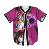 Dragon Ball Z Awesome Byo Power Up Art Baseball Jersey 3 - Anime Jersey Store