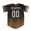 Dragon Ball Z Bad Ass Evil Chiaotzu Baseball Jersey 2 - Anime Jersey Store