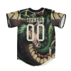 Dragon Ball Z Badass Shenron Cool Art Baseball Jersey 3 - Anime Jersey Store