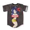 Dragon Ball Z Cute Launch Art Supreme Baseball Jersey 2 - Anime Jersey Store