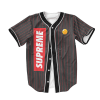 Dragon Ball Z Cute Launch Art Supreme Baseball Jersey 3 - Anime Jersey Store