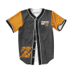 Dragon Ball Z Goku Friends Dope Orange Baseball Jersey 4 - Anime Jersey Store