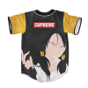 Dragon Ball Z Supreme Badass Videl Baseball Jersey 2 - Anime Jersey Store