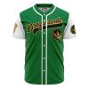 Dragonzords Green PR AOP Baseball Jersey AOP Baseball Jersey FRONT Mockup - Anime Jersey Store