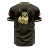 Eeveelutions Pokemon AOP Baseball Jersey AOP Baseball Jersey BACK Mockup - Anime Jersey Store