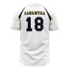 Eijun Sawamura Siedo High AOD AOP Baseball Jersey AOP Baseball Jersey BACK Mockup - Anime Jersey Store