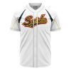 Eijun Sawamura Siedo High AOD AOP Baseball Jersey AOP Baseball Jersey FRONT Mockup - Anime Jersey Store