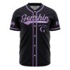 Elemental Magic Genshin Impact AOP Baseball Jersey FRONT Mockup - Anime Jersey Store