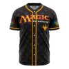 Elements of Magic the Gathering AOP Baseball Jersey FRONT Mockup - Anime Jersey Store