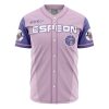 Espeon Pokemon AOP Baseball Jersey AOP Baseball Jersey FRONT Mockup - Anime Jersey Store