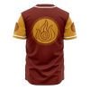 Firebenders Avatar AOP Baseball Jersey AOP Baseball Jersey BACK Mockup - Anime Jersey Store