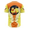 Flareon Pokemon AOP Baseball Jersey AOP Baseball Jersey BACK Mockup 1 - Anime Jersey Store