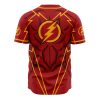 Flash DC Comics AOP Baseball Jersey BACK Mockup - Anime Jersey Store