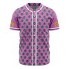 Giorno Giovanna Anime Jojos Bizarre Adventure AOP Baseball Jersey FRONT Mockup - Anime Jersey Store