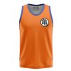 Goku Dragon Ball Z Basketball Jersey Tank Top FRONT Mockup Updated - Anime Jersey Store