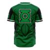 Green Lantern DC Comics AOP Baseball Jersey BACK Mockup - Anime Jersey Store