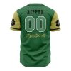 Green Mantises BC AOP Baseball Jersey AOP Baseball Jersey BACK Mockup - Anime Jersey Store