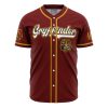 Gryffindor House Harry Potter AOP Baseball Jersey AOP Baseball Jersey FRONT Mockup - Anime Jersey Store